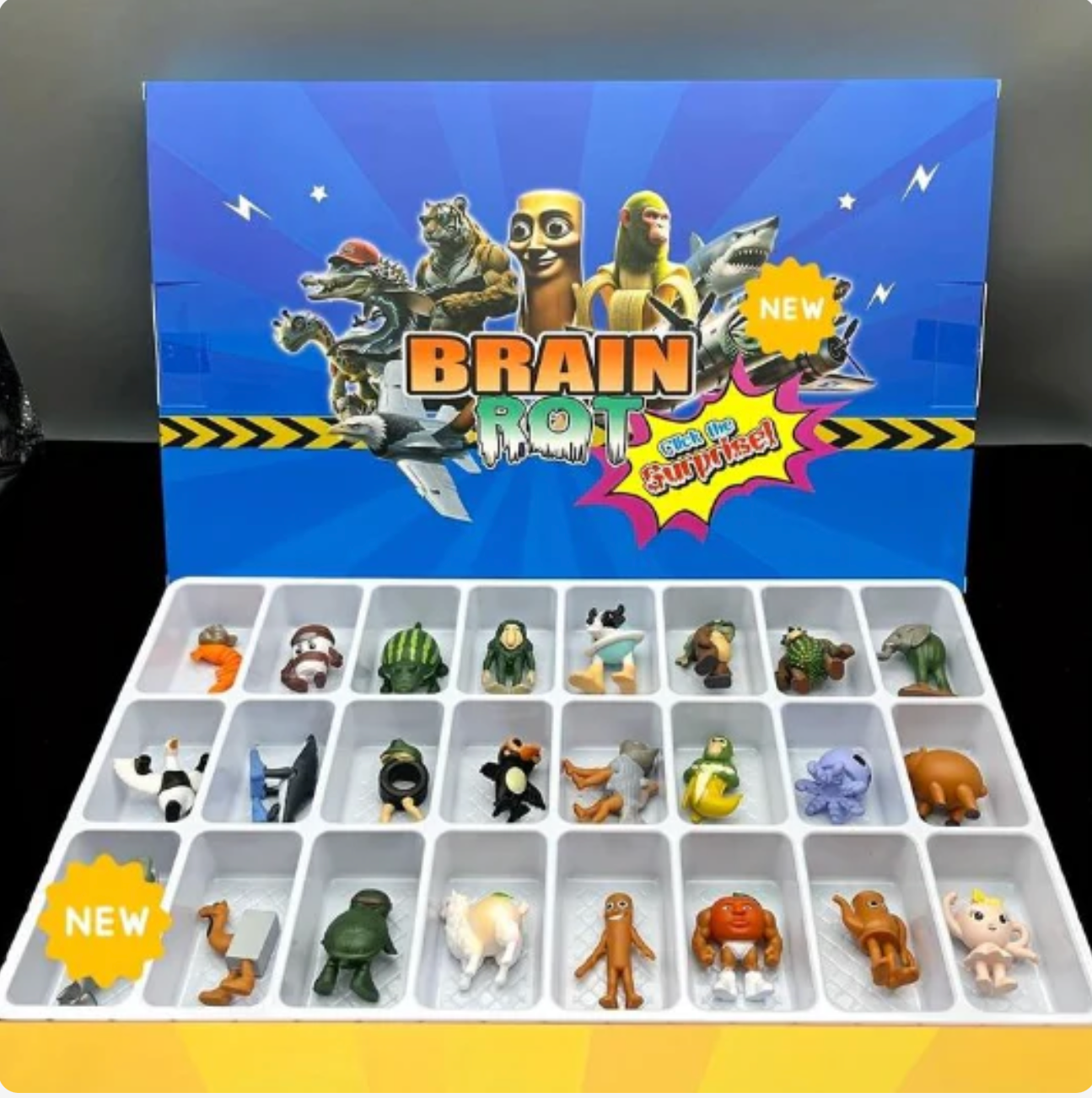 Minivae™ Brainrot 24- Piece Figurine Box