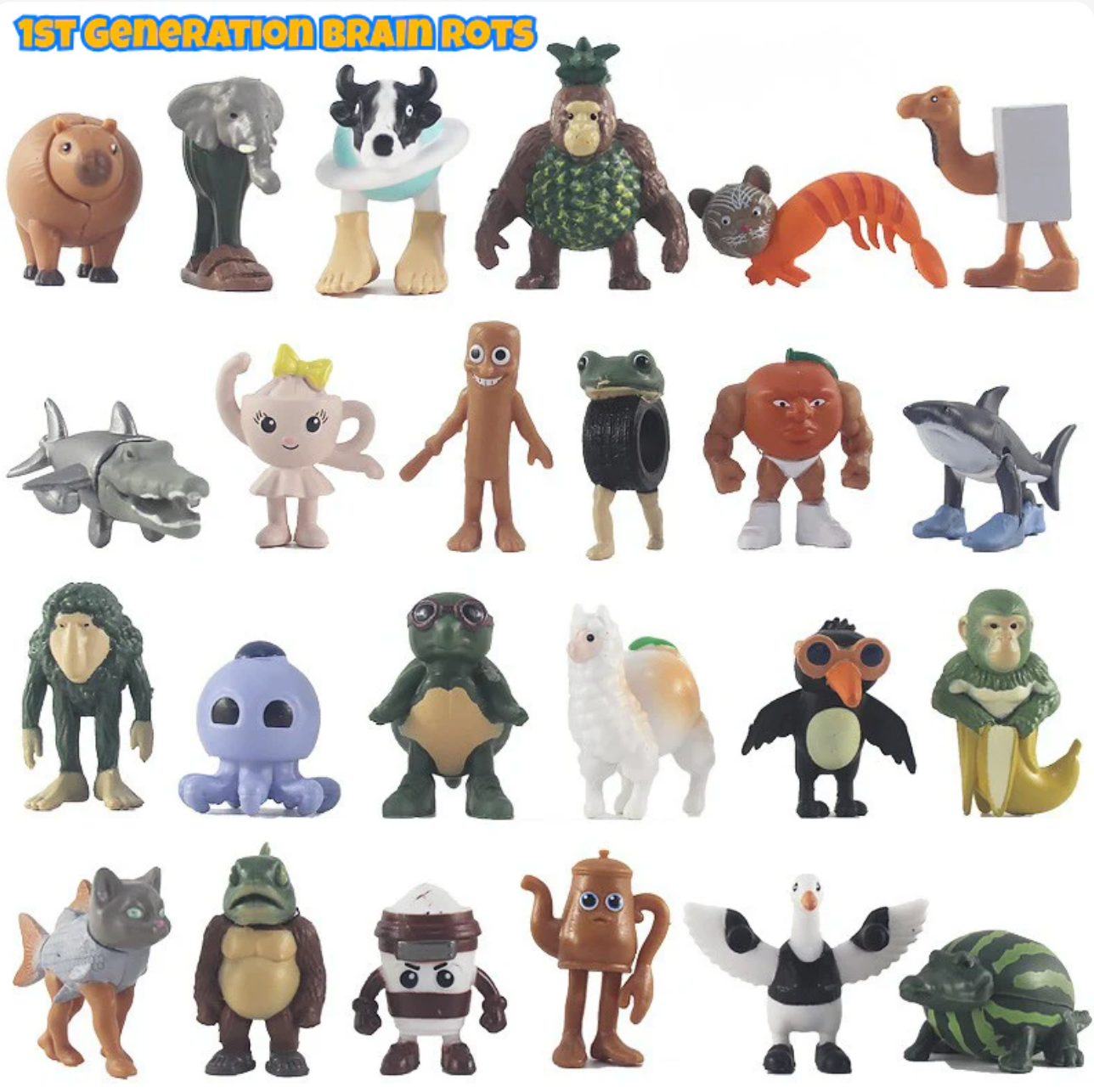 Minivae™ Brainrot 24- Piece Figurine Box